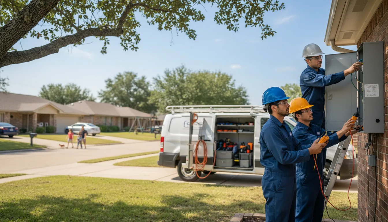 Certified electrician providing emergency electrical services in Paloma, IL